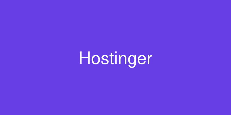 Hostinger – Pareri Web Hosting
